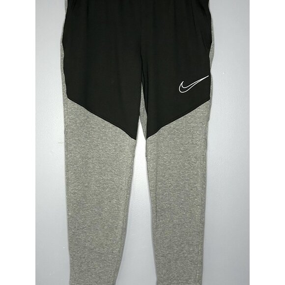 Nike Therma-FIT Sweatpants Mens Large Black Gray Joggers Zip Pockets DD2108-010 - Picture 3 of 16